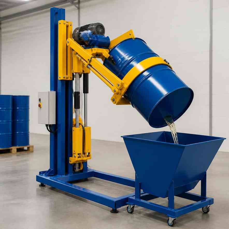 Powered drum lifter Bangladesh — Hi-Tech Autocon Limited