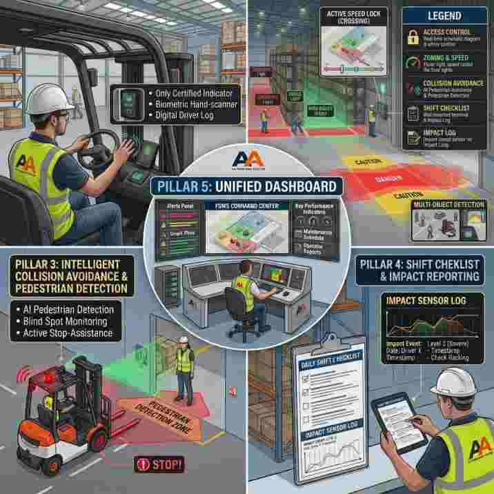 Forklift safety management system Bangladesh — Hi-Tech Autocon Limited