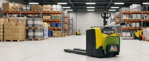 Powered pallet truck electric trolley supplier Bangladesh — Hi-Tech Autocon Limited