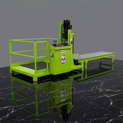 Forklift battery exchanger Bangladesh warehouse