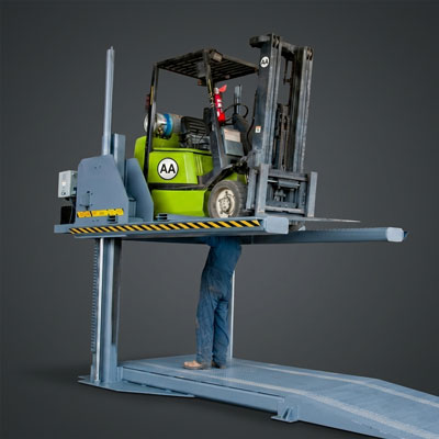 Forklift elevator industrial Bangladesh warehouse