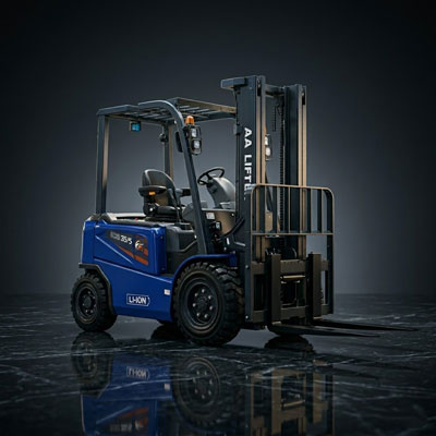 Four wheel electric forklift Bangladesh — Hi-Tech Autocon Limited