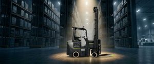 Narrow aisle articulated forklift supplier Bangladesh — Hi-Tech Autocon Limited