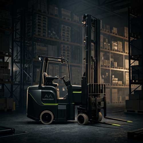 Narrow aisle truck VNA forklift Bangladesh — Hi-Tech Autocon Limited
