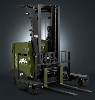 Reach truck high rack warehouse Bangladesh