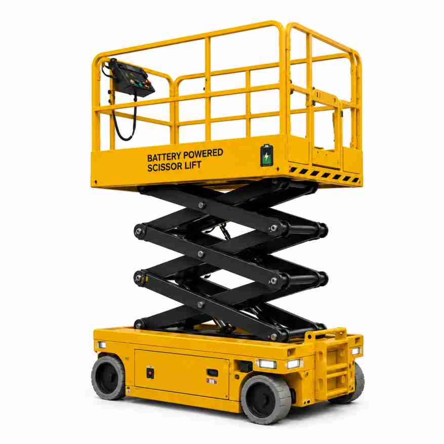 Battery powered scissor lift Bangladesh — Hi-Tech Autocon Limited