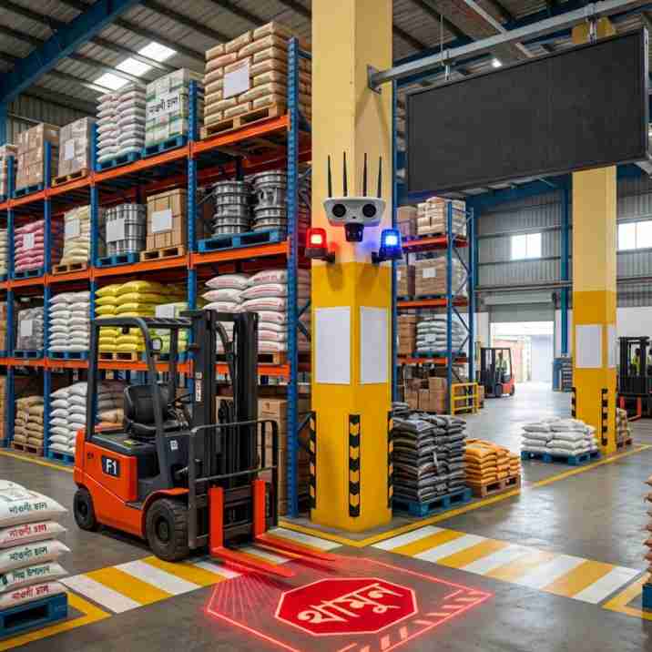 Corner collision avoidance system Bangladesh — Hi-Tech Autocon Limited