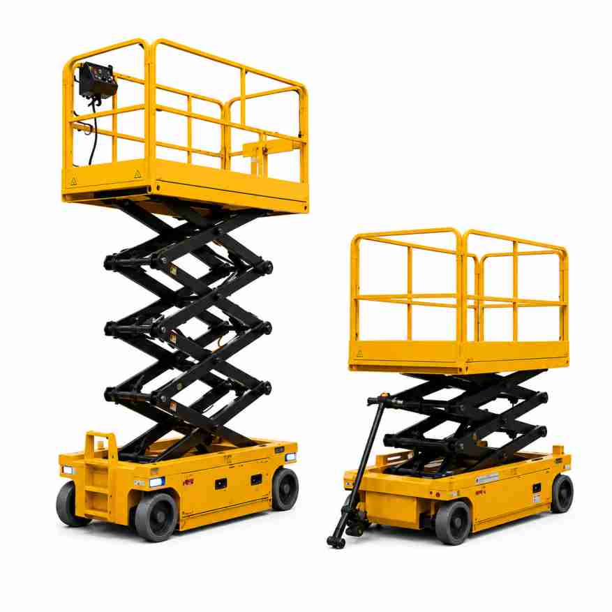 Electric manual drive scissor lift Bangladesh — Hi-Tech Autocon Limited