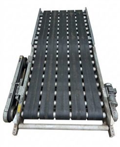Industrial roller belt type telescopic conveyor Bangladesh — Hi-Tech Autocon Limited